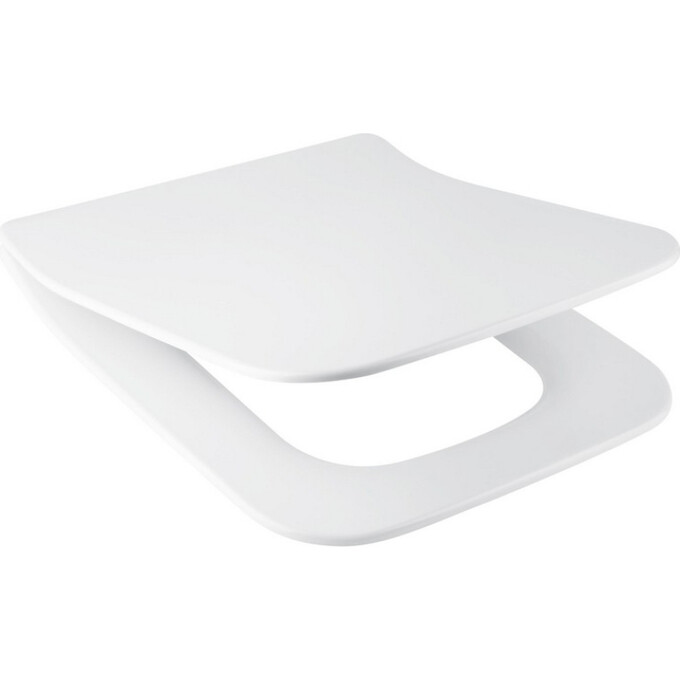 Сиденье для унитаза с микролифтом Qtap Crow (QT0599SC2170W, Slim), фото 2