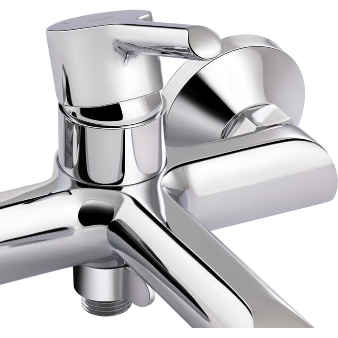 Смеситель для ванны Qtap Grand CRM 006 (с лейкой и шлангом), фото 3