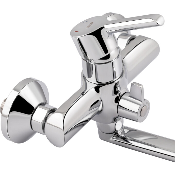 Смеситель для ванны Qtap Grand CRM 005 (с лейкой и шлангом), фото 3