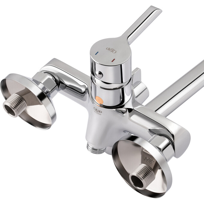 Смеситель для ванны Qtap Grand CRM 005 (с лейкой и шлангом), фото 4