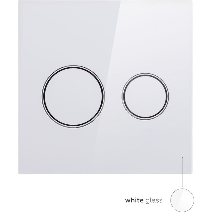 Клавиша смыва для инсталляции Qtap Nest Uni (QT0211P01V1176W, белая), фото 3