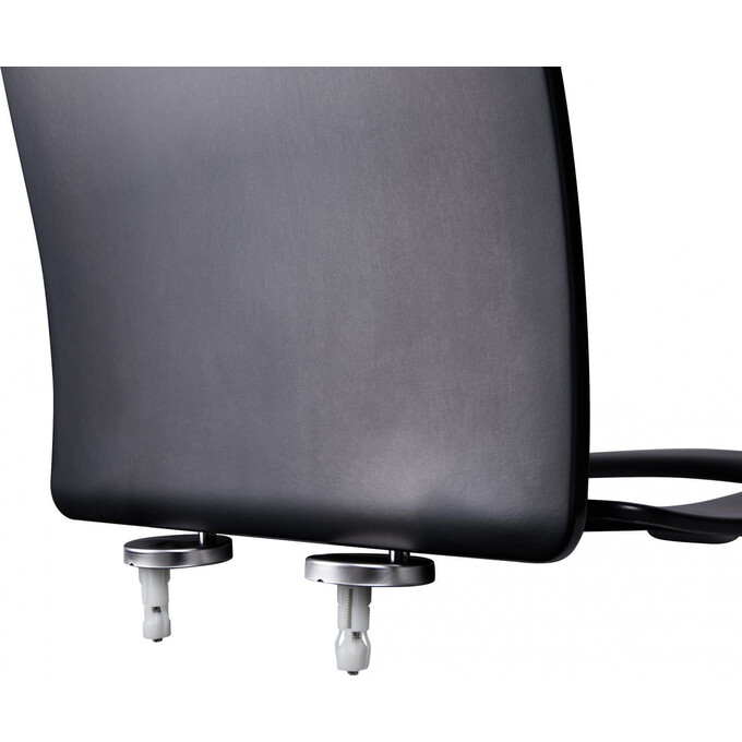 Сиденье для унитаза с микролифтом Qtap Robin, Scorpio (QT99U184UF450MB, Slim, черное), фото 4