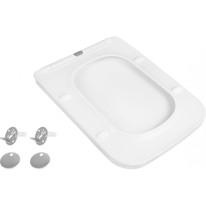 Сиденье для унитаза с микролифтом Qtap Kalao (QT08991213AW, Slim), фото 5