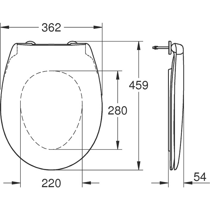 Безободковый подвесной унитаз Grohe Bau Ceramic 39427000+39493000 (с сиденьем микролифт), фото 12