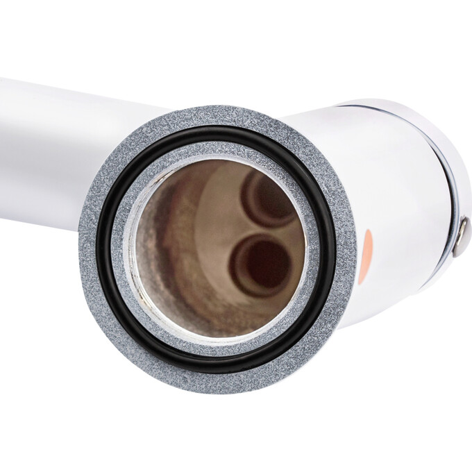 Смеситель для раковины Qtap Grand WCR 001F (QTGRAWCR001F, белый матовый/хром), фото 2