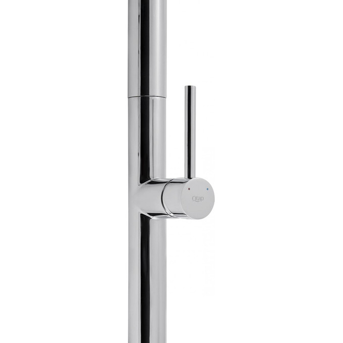 Смеситель для кухни с выдвижным изливом Qtap Lenicka 9138103UC, фото 5