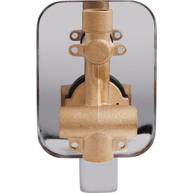 Смеситель скрытого монтажа для душа Qtap Vlasta 6028102NC (QTVLA6028102NC, на два потребителя), фото 3