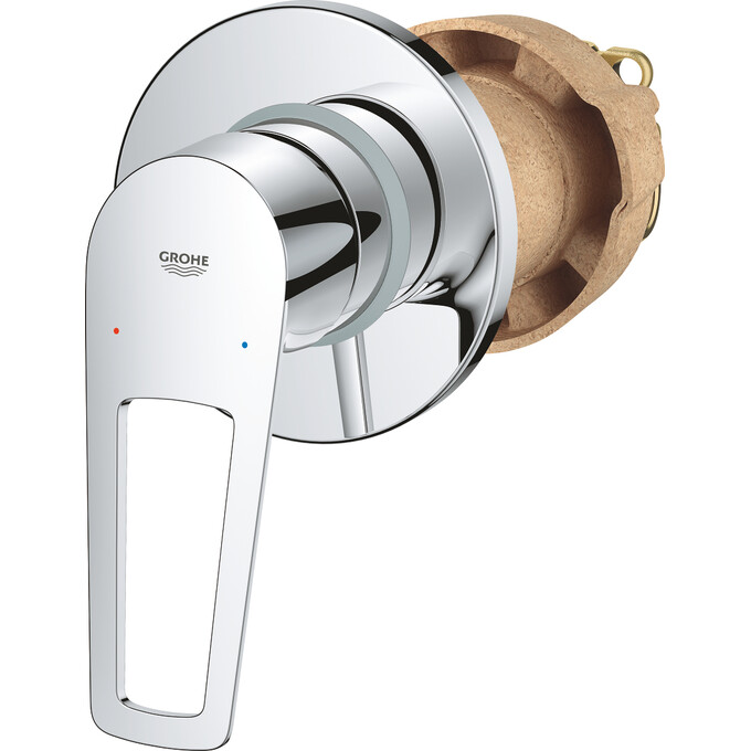 Змішувач прихованого монтажу для душу Grohe BauLoop New 29042001, фото , изображение 4
