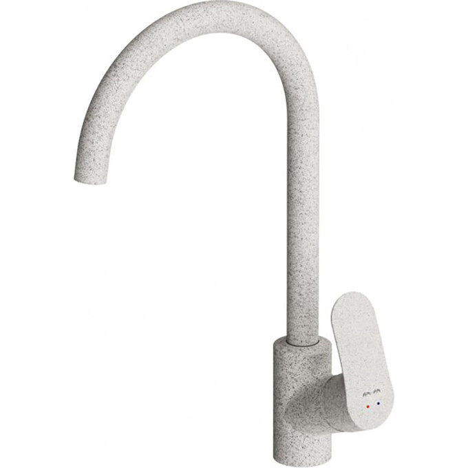 Смеситель для кухни Am.Pm Like F80E07133 (элегантный белый), Цвет производителя: белый, фото 