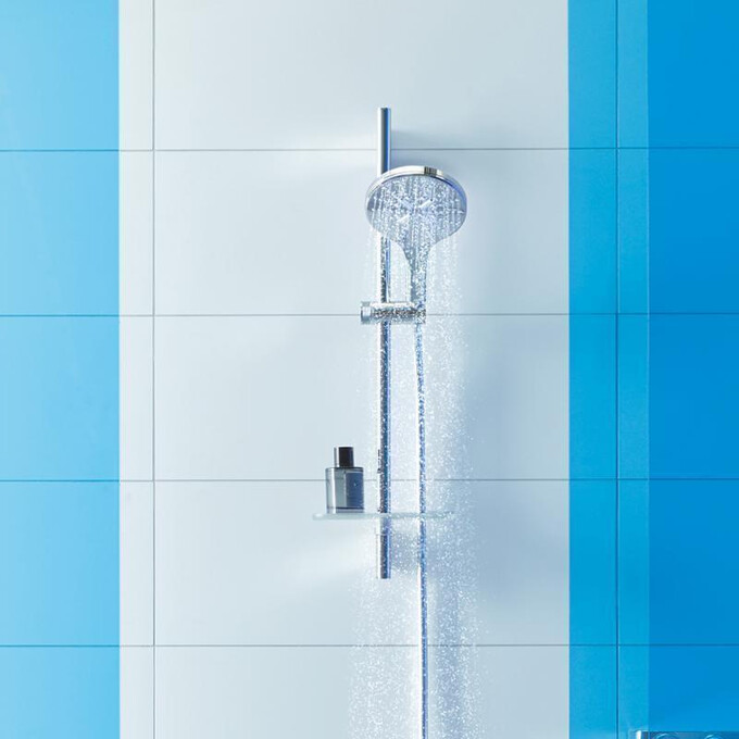 Душевой гарнитур Grohe Rainshower Smartactive 150 26591000 (с полкой), фото 8