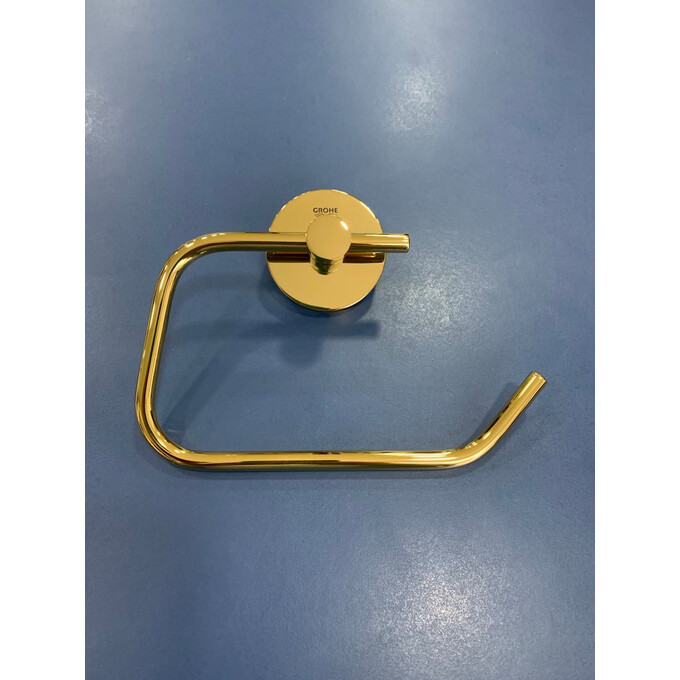 Тримач туалетного паперу Grohe Essentials 40689GL1 (золотий), фото , изображение 2