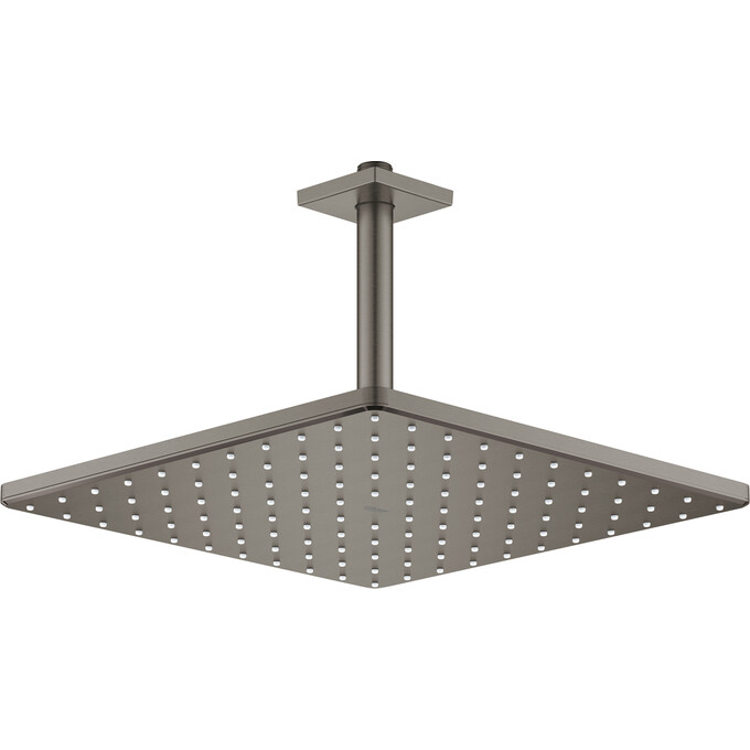 Верхній душ із кронштейном Grohe Rainshower 310 Mono Cube 26566AL0 (матовий графіт), фото , изображение 2