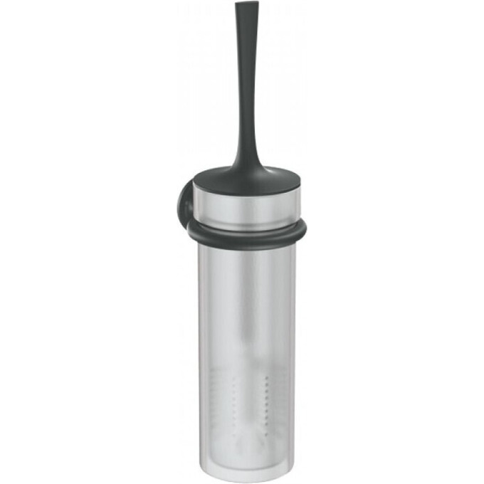 Ёршик для унитаза Grohe Ondus 40380KS0 (черный бархат), фото 