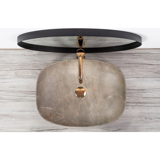 Раковина Rea Freja Beige REA-U6647 (51x39.5 см, бежевая, чаша), фото 2