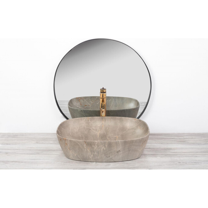 Раковина Rea Freja Beige REA-U6647 (51x39.5 см, бежевая, чаша), фото 3