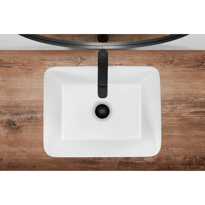 Раковина Rea Anita N 48 REA-U0669 (48x36.5 см, накладна), фото , изображение 5