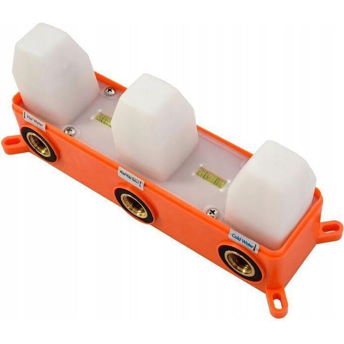 Душевая система скрытого монтажа Rea Exit Black REA-P8000 (черная), фото 2