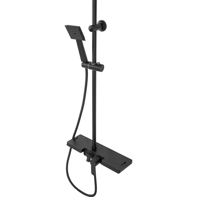 Душова система Rea Bravo REA-P0636 (чорна), Колір виробника: чорний, фото , изображение 3