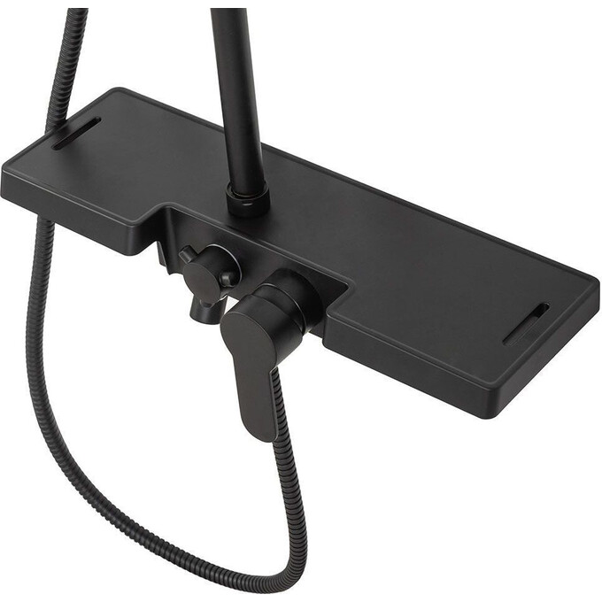 Душова система Rea Bravo REA-P0636 (чорна), Колір виробника: чорний, фото , изображение 7