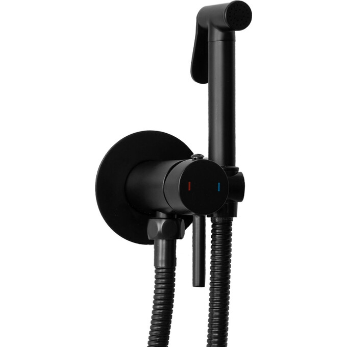 Гігієнічний душ із змішувачем Rea Loop REA-B8978 (чорний), Колір виробника: чорний, фото 