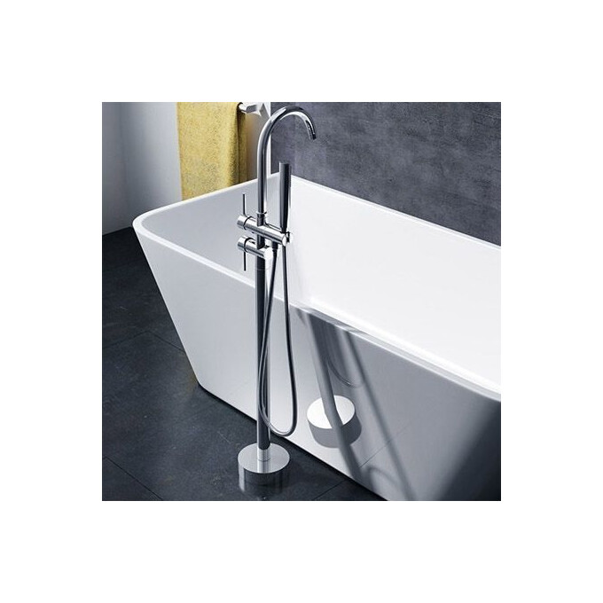 Смеситель для ванны напольный Rea Ortis REA-B1011, фото 2