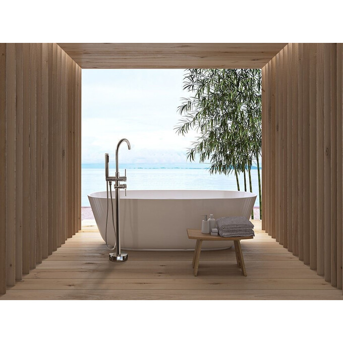 Смеситель для ванны напольный Rea Ortis REA-B1011, фото 3