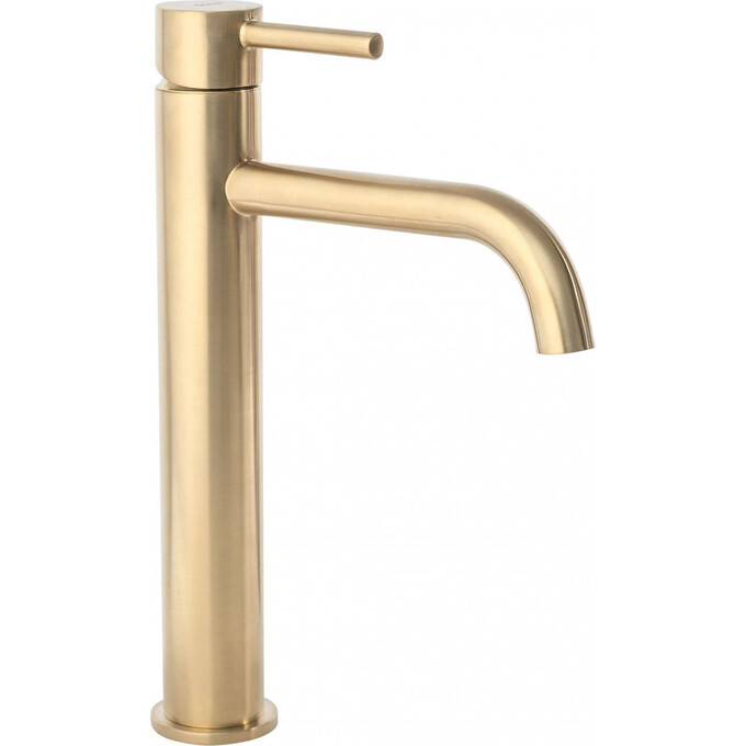 Змішувач для умивальника високий Rea Lungo REA-B4526 (матове золото), Колір виробника: золото брошене (матове), фото 
