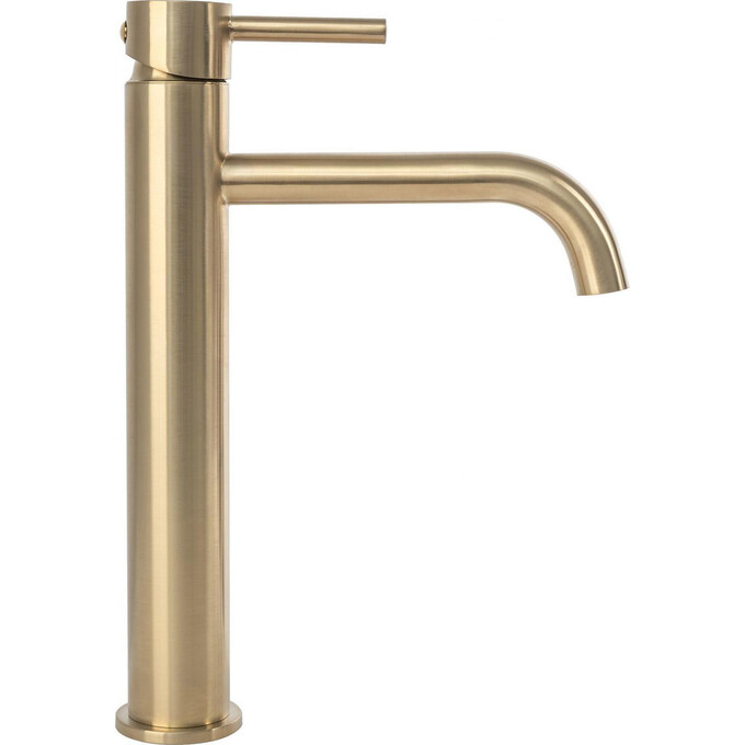 Змішувач для умивальника високий Rea Lungo REA-B4526 (матове золото), Колір виробника: золото брошене (матове), фото , изображение 3