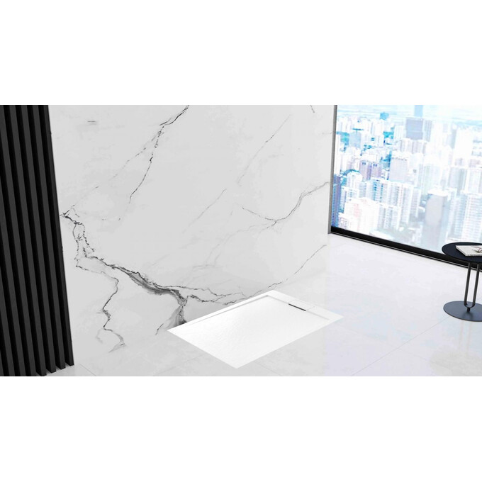 Душовий піддон Rea Grand 90x90 White REA-K4592 (з сифоном), фото , изображение 9