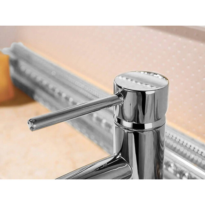 Змішувач для умивальника Rea Lungo REA-B4101, Колір виробника: хром, фото , изображение 5