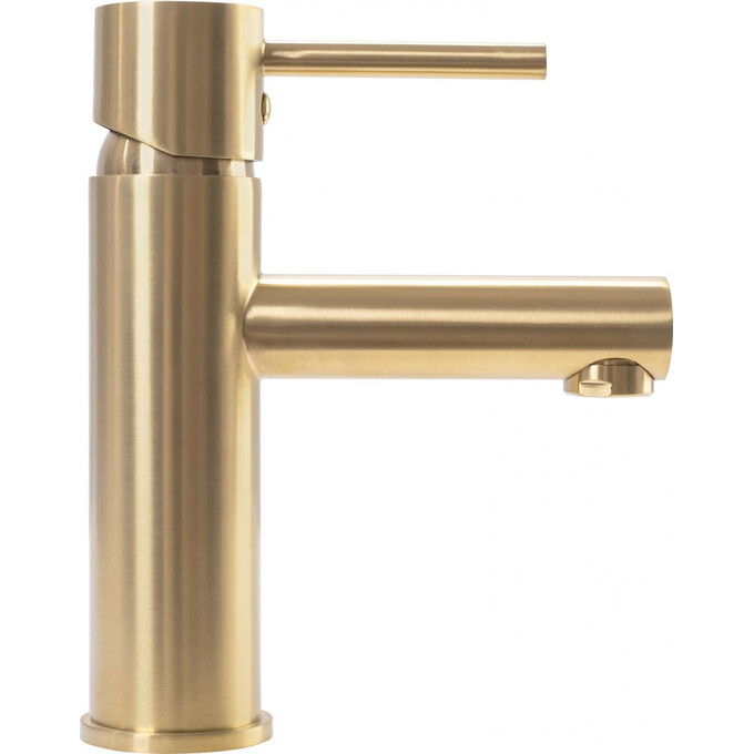 Смеситель для умывальника Rea Tess REA-B5661 (золотой матовый), фото 3