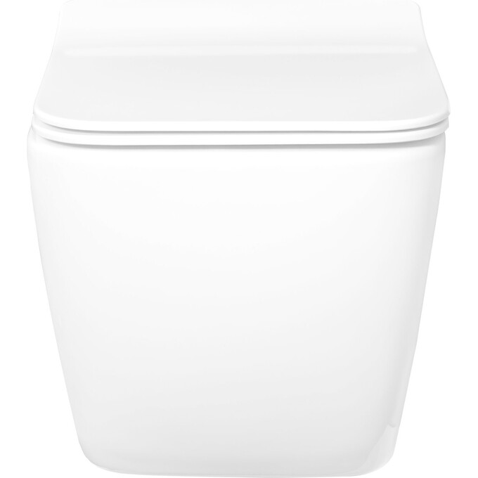 Безободковый подвесной унитаз Rea Martin Slim Rimless Duroplast REA-C8006 (с сиденьем Soft-Close), фото 2