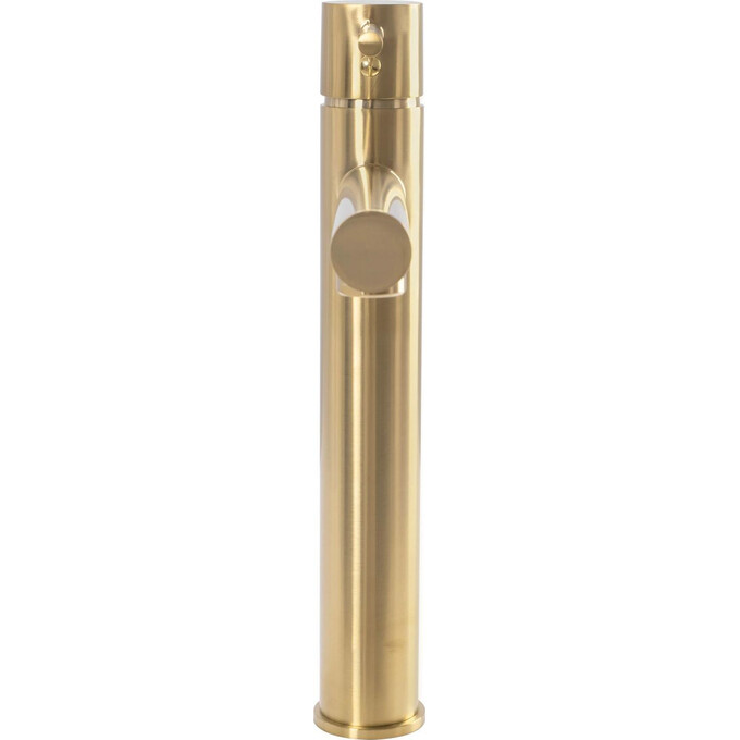 Змішувач для умивальника високий Rea Tess REA-B5660 (золотий матовий), фото , изображение 3