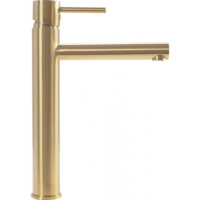 Змішувач для умивальника високий Rea Tess REA-B5660 (золотий матовий), фото , изображение 4