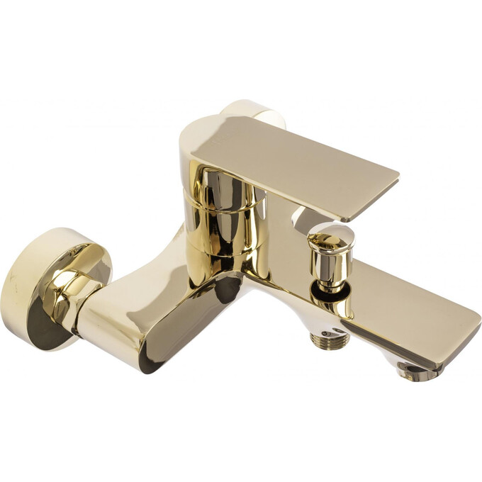 Смеситель для ванны Rea Mayson REA-B5662 (с лейкой и шлангом, золотой), фото 2