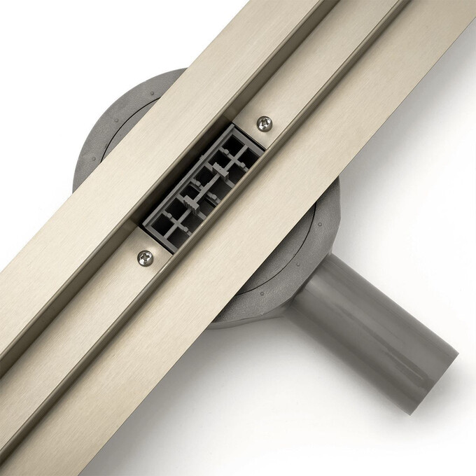 Трап для душу Rea Neo Slim Mirror Gold Pro 60 REA-G5698 (600 мм, золотий), Колір виробника: золото, Доступні розміри: 60, фото , изображение 4