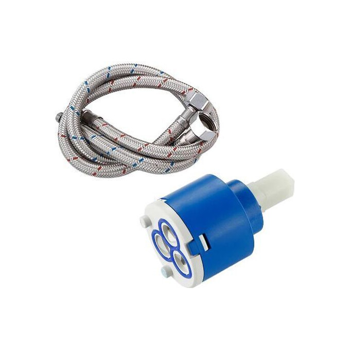 Смеситель для умывальника Rea Soul Gold Matt Black High REA-B9961 (золотый матовый/черный, высокий), фото 3