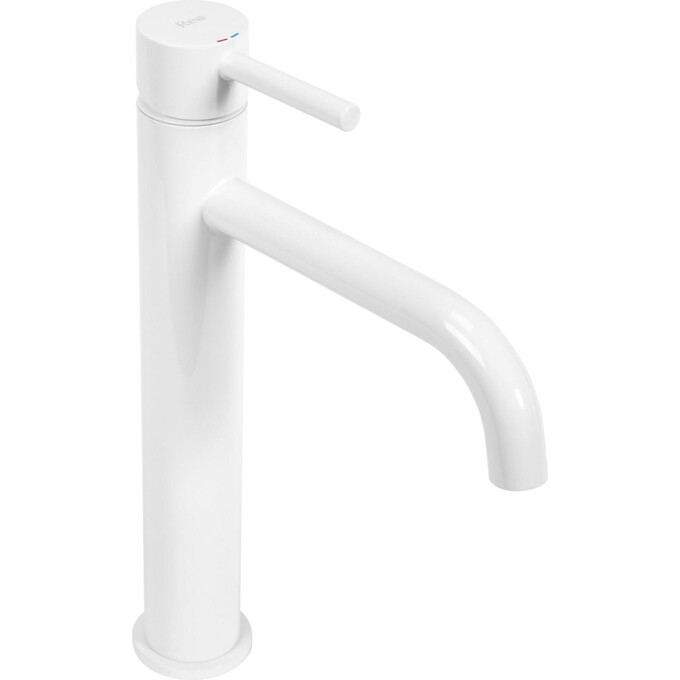 Високий змішувач для умивальника Rea Lungo REA-B4400 (білий), Колір виробника: білий матовий, фото , изображение 3