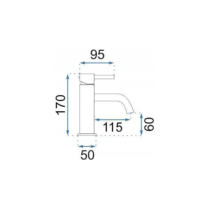 Смеситель для умывальника Rea Lungo REA-B4401 (белый), Цвет производителя: белый, фото 10