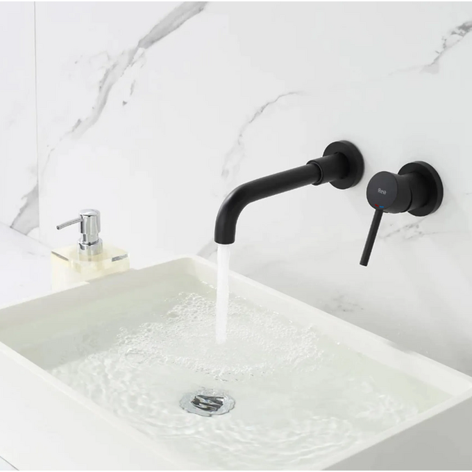 Змішувач прихованого монтажу Rea Lungo Long Black Matt REA-B0371 (чорний матовий, довгий, внутрішня частина в комплекті), Колір виробника: чорний матовий, фото , изображение 6