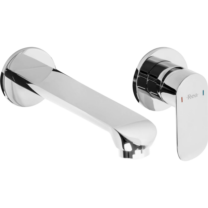 Змішувач прихованого монтажу для умивальника Rea Hyper Chrom+Box REA-B2059 (внутрішня частина в комплекті), фото 