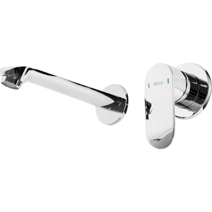 Змішувач прихованого монтажу для умивальника Rea Hyper Chrom+Box REA-B2059 (внутрішня частина в комплекті), фото , изображение 2