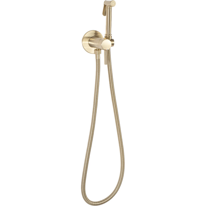 Гигиенический душ со смесителем Rea Loop REA-B6311 (золотой матовый), Цвет производителя: брашированное золото (матовое), фото 5