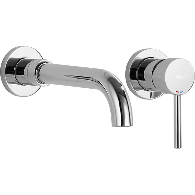 Змішувач прихованого монтажу для умивальника Rea Lungo Long Chrom REA-B0369 (довгий, внутрішня частина в комплекті), Колір виробника: хром, фото 