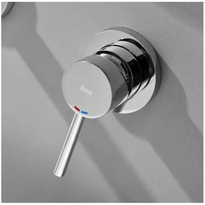 Змішувач прихованого монтажу для умивальника Rea Lungo Long Chrom REA-B0369 (довгий, внутрішня частина в комплекті), Колір виробника: хром, фото , изображение 7