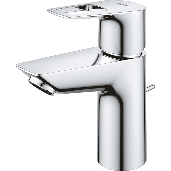 Змішувач для раковини Grohe BauLoop New S-Size 23335001 (з донним клапаном), фото , изображение 4