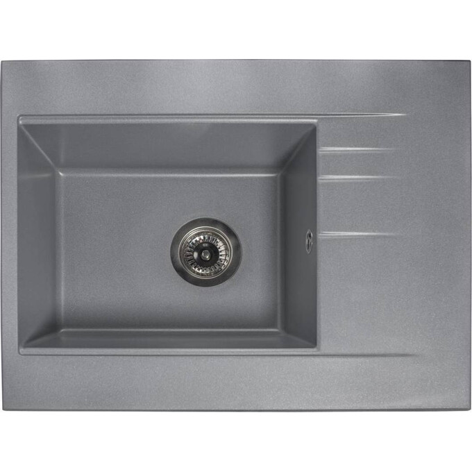 Miraggio Bodrum 0000008 Миття для кухні врізне прямокутне 64x50 см, сірий, Доступні розміри: 65 x 50, Колір виробника: сірий, фото 