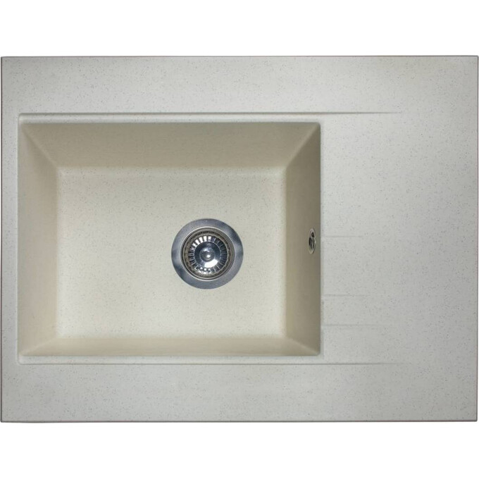 Miraggio Bodrum 0000009 Мийка для кухні врізна прямокутна 64x50 см, жасмин, Доступні розміри: 65 x 50, Колір виробника: жасмин, фото 