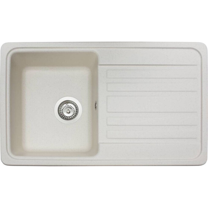 Miraggio Versal 0000060 Мийка для кухні прямокутна врізна 75x46 см, жасмин, Колір виробника: жасмин, фото 