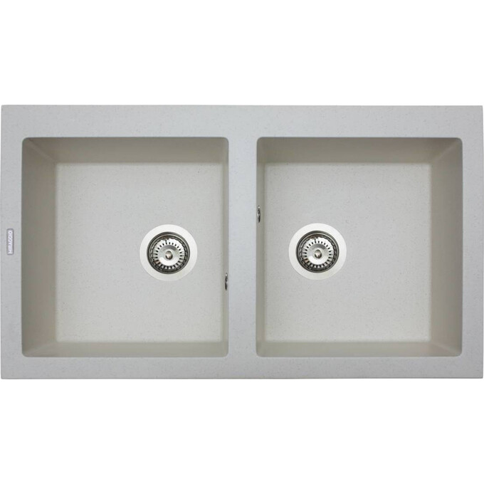 Miraggio Westeros 0000066 Мийка для кухні прямокутна врізна 87x50 см, жасмин, Колір виробника: жасмин, фото 